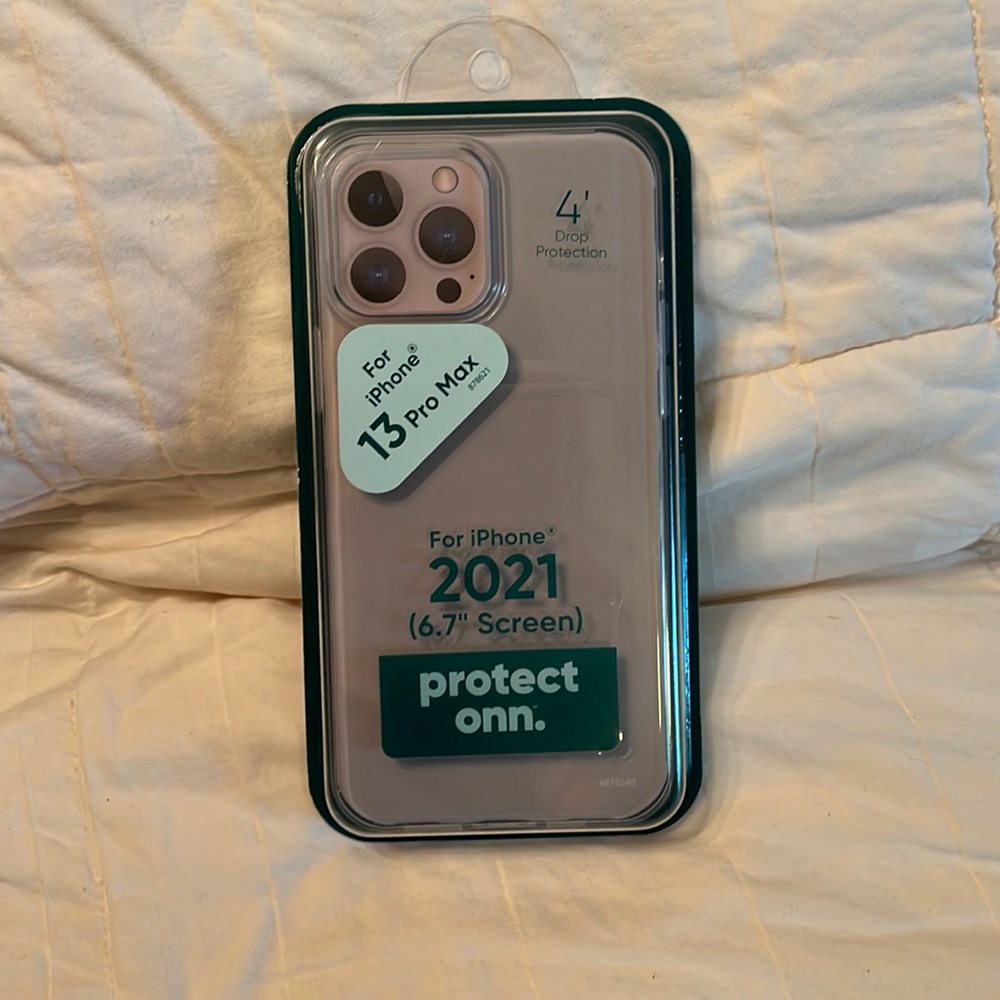 IPhone 13 Pro Max gel case (clear)